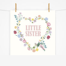 Load image into Gallery viewer, Little Sister Heart Wreath | Print
